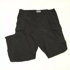 Columbia GRT Gray Lightweight Zip Off Hiking Pants